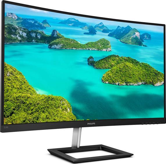 Monitor Consumer Philips 328E1CA/00, 31.5", 3840 x 2160 pixeli, Black, 3 ani Garantie