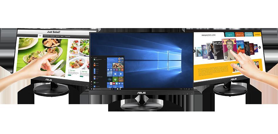Monitor Consumer ASUS VT229H, 21.5", 1920 x 1080 pixeli, Touchscreen, Black, 2 ani Garantie