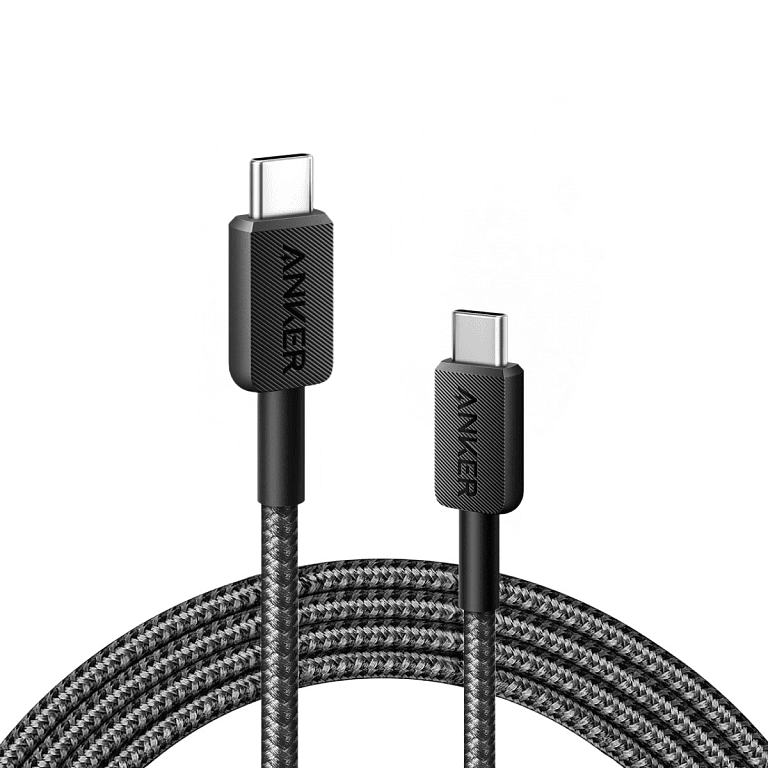 Cablu alimentare si date Anker, USB Type-C (T) la USB Type-C (T), lungime 1.8m, rata transfer 480 Mbps, 60W