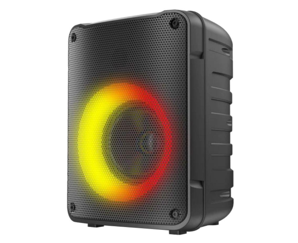 Boxa portabila Akai ABTS V10, Bluetooth 5.0, putere 10W, baterie Li-ion 3000 mAh, slot USB/microSD, cu ecran led