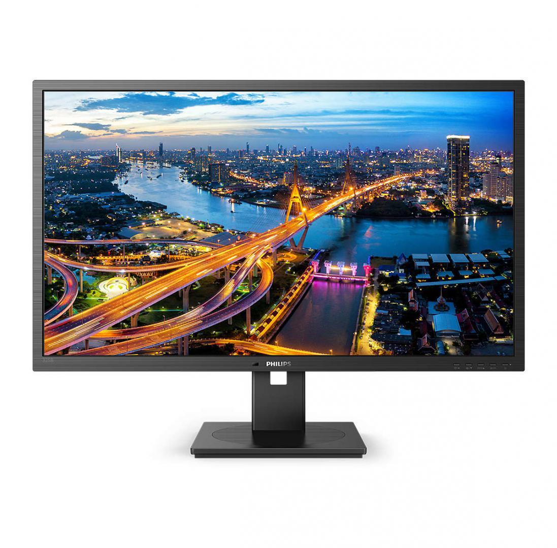 Monitor Consumer Philips 325B1L, 31.5", 2560 x 1440 pixeli, Black, 3 ani Garantie