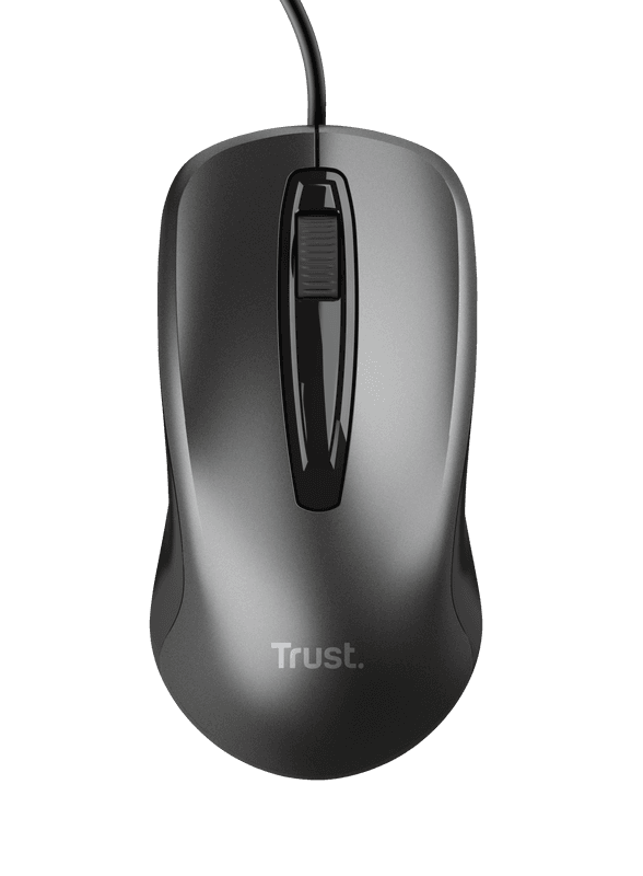 Mouse Trust 24657, 1200 DPI, Negru