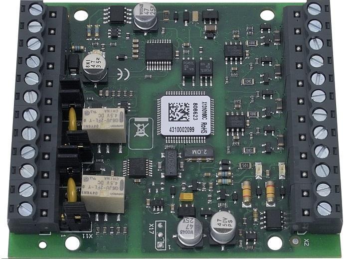 Transponder de alarmare esserbus 808623 in 4 Z/2 REL cu izolatorintegrat