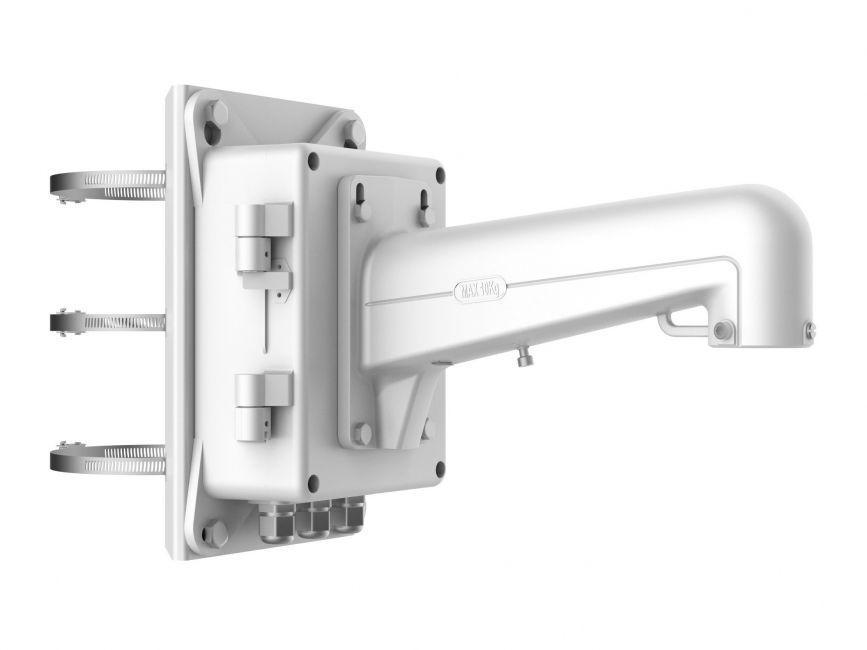 Suport de montaj pe stalp cu doza de conexiuni pentru camere PTZ Hikvision DS-1602ZJ-BOX-POLE
