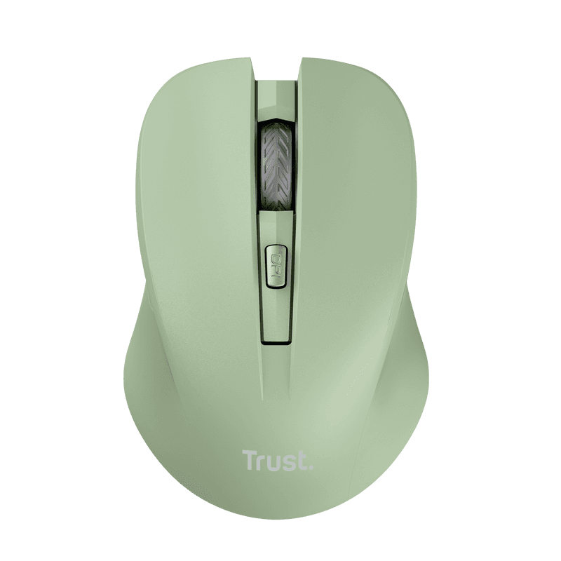 Mouse Wireless Trust Mydo, 1800 dpi, verde