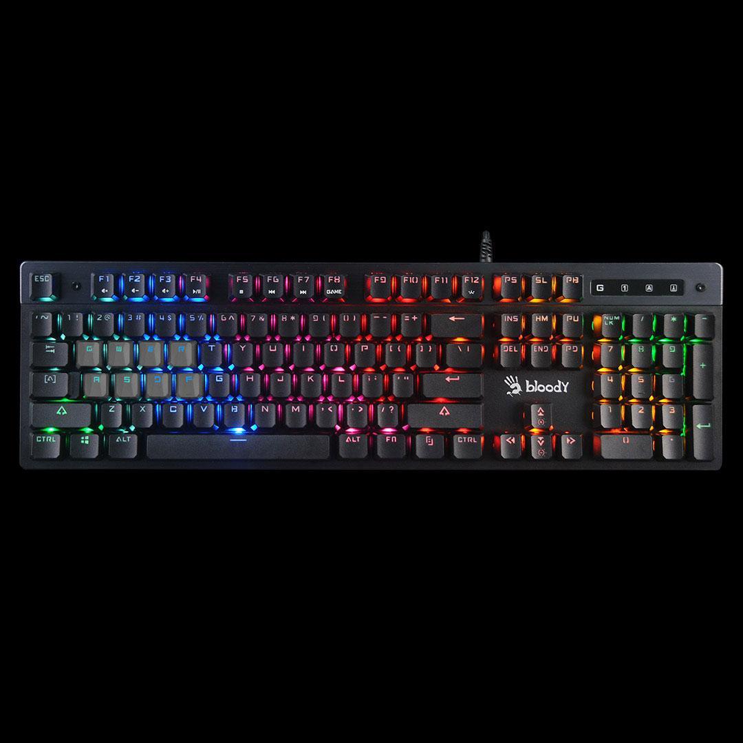 Tastatura Mecanica Gaming A4TECH B500N, USB, gri