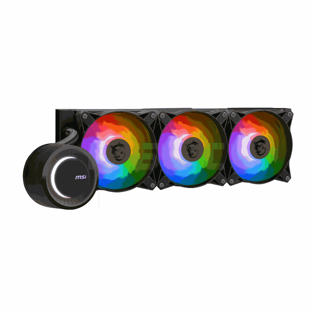 Cooler Procesor MSI MAG CORELIQUID E360, Lichid, 12 cm, 3 ventilatoare, aRGB