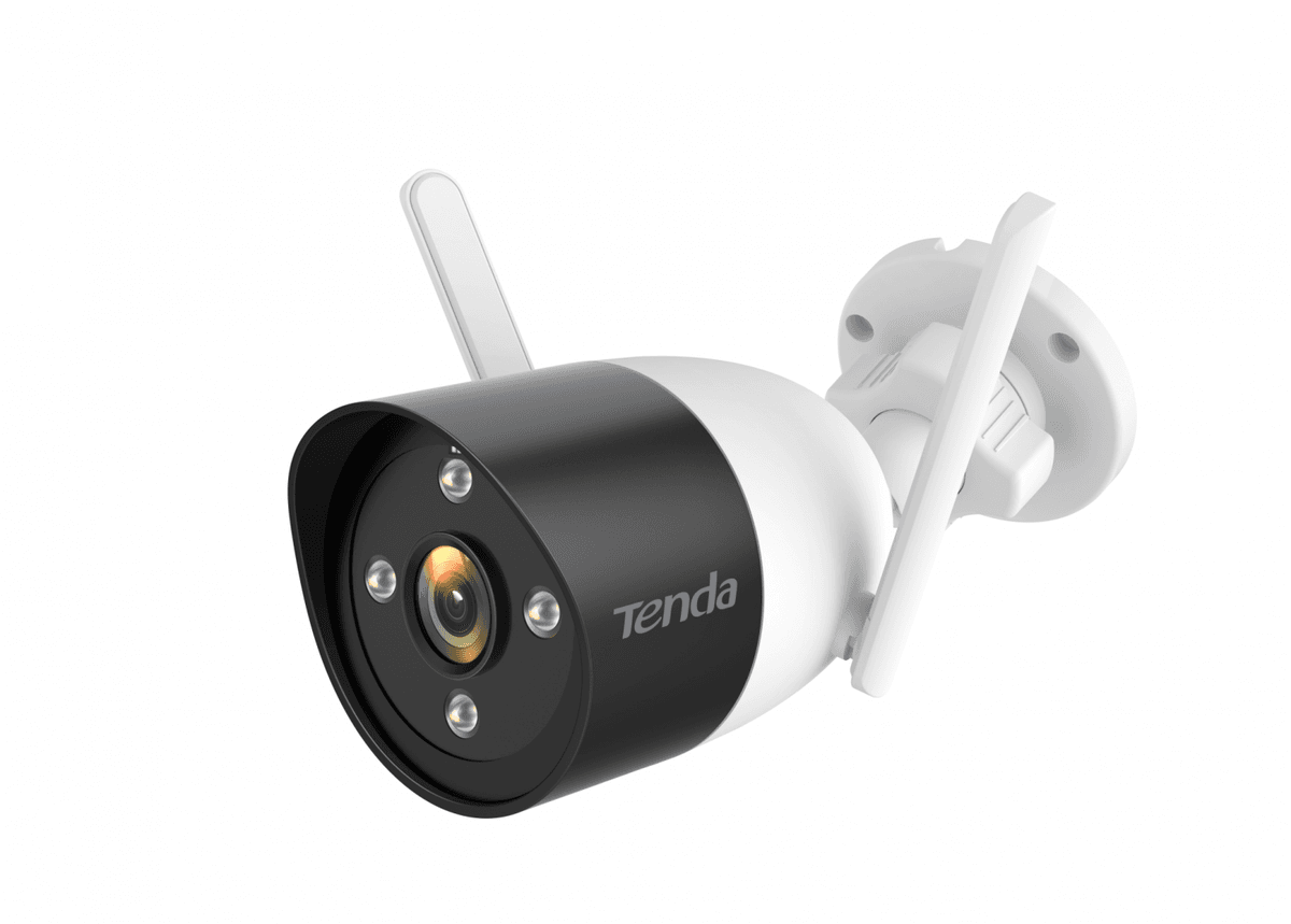 Tenda RT3-WCA Cameră supraveghere Wi-Fi de exterior 1080P, Obiectiv: 4 mm @ F1.6, slot card Micro SD (până la 256 GB)