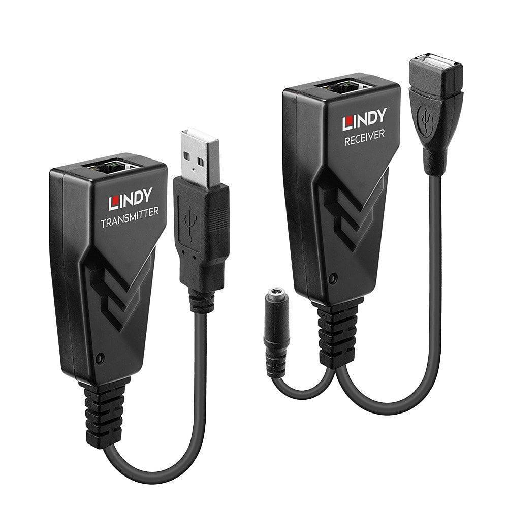 Lindy 100m USB 2.0 Cat.5 Extender  Technical details  Specifications  USB Standard: USB2.0 Supported Bandwidth: 480Mbps
