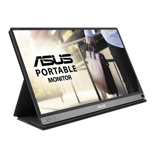 Monitor Consumer ASUS MB16AP, 15.6", 1920 x 1080 pixeli, Grey, 3 ani Garantie