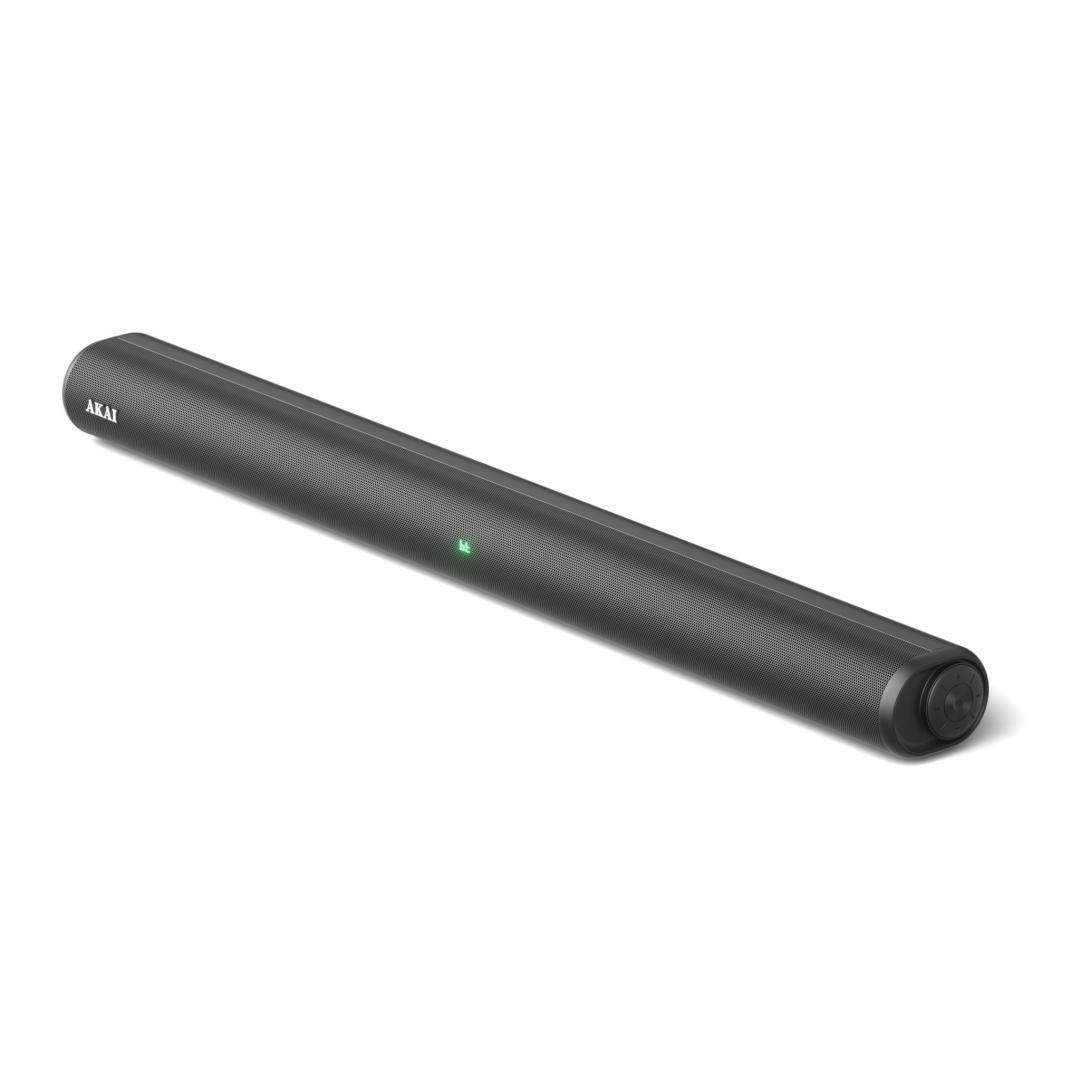 Soundbar Akai ASB-6L, putere RMS 60 W, difuzoare 2.25", 15W x 4., raspusn in frecventa 50Hz-18kHz, impendatanta 4 ohmi