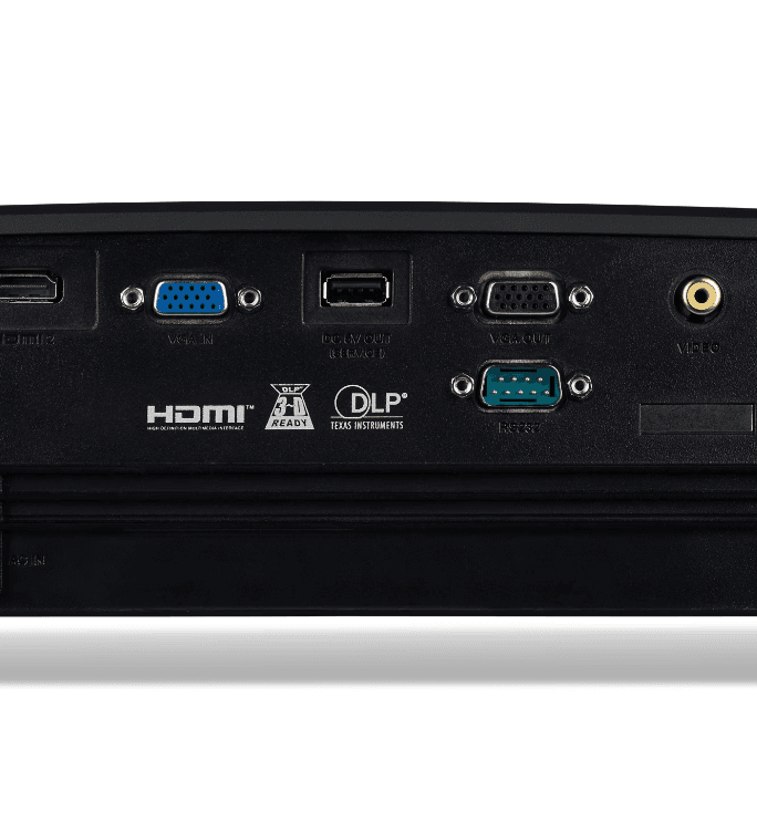 Videoproiector Acer X1123, SVGA 800*600, up to WUXGA 1920* 1200, 4:3/ 16:9, 20.000:1, dimensiune maxima imagine 300''