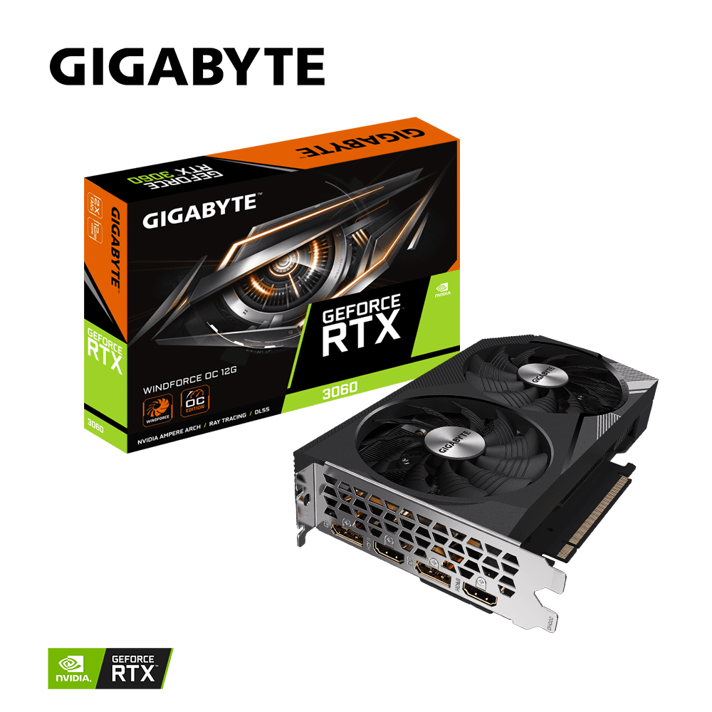 Placa video Gigabyte GeForce RTX 3060, 12GB GDDR6, PCI Express 4.0, 192bit