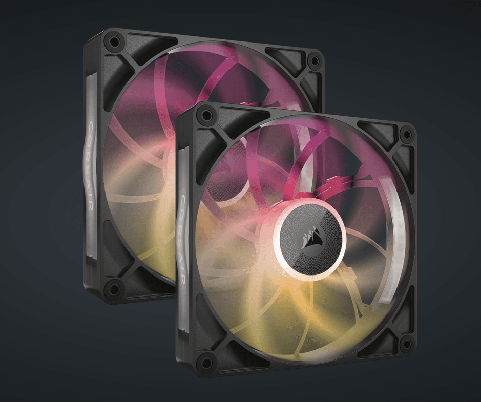 Ventilator Carcasa CORSAIR iCUE LINK RX140 MAX RGB, 14 cm, 1600 RPM, 2 ventilatoare, RGB