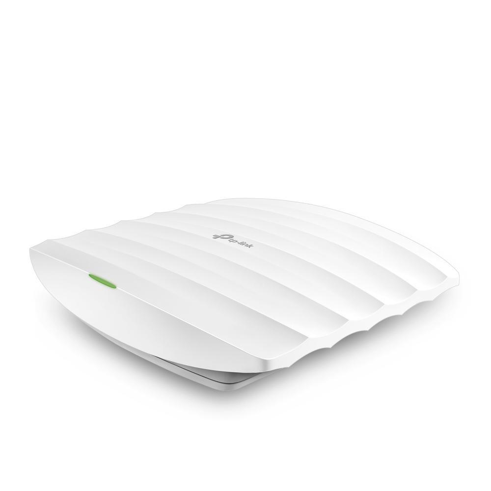 "AC1750 Ceiling Mount Dual-Band Wi-Fi Access Point PORT: 2× Gigabit RJ45 Port SPEED: 450 Mbps at 2.4 GHz + 1300 Mbps at
