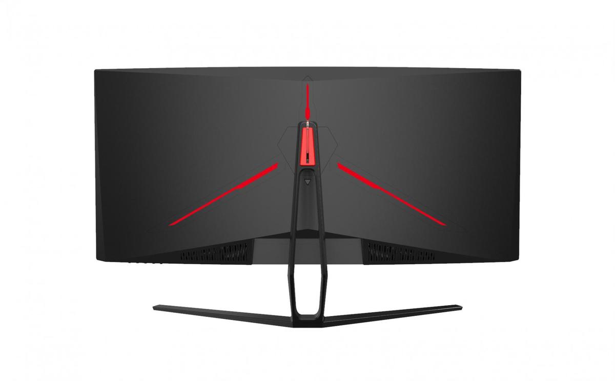 Monitor Consumer Dahua LM34-E330C, 34", 3440 x 1440 pixeli, Black, Red, 3 ani Garantie
