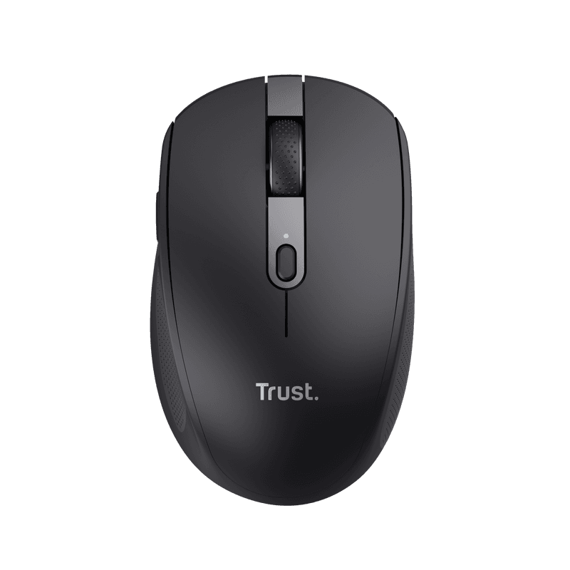 Mouse Wireless TRUST Ozaa, 3200 dpi, Negru
