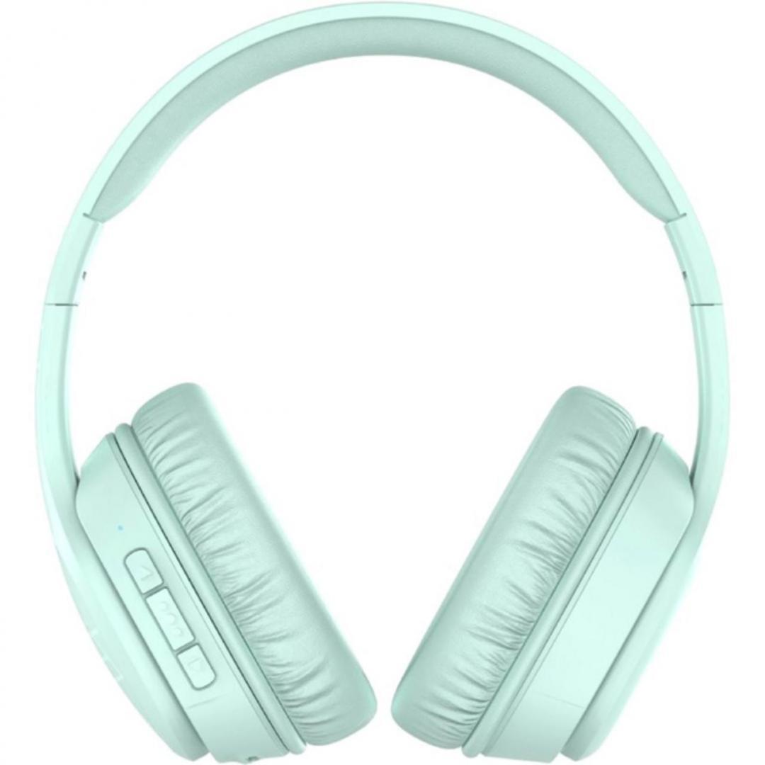 Casti Over-ear PowerLocus P7, Wireless, Verde