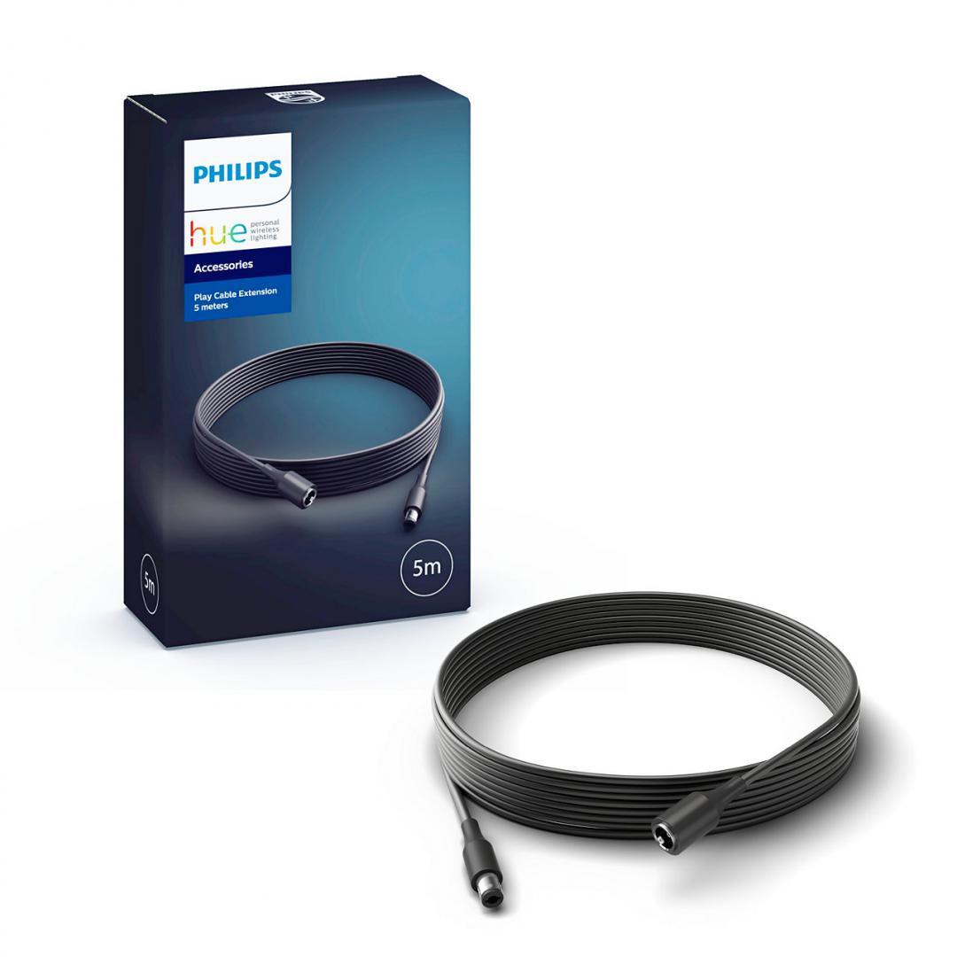 Cablu prelungitor Philips Hue Play, ambianta alba si color, 5m