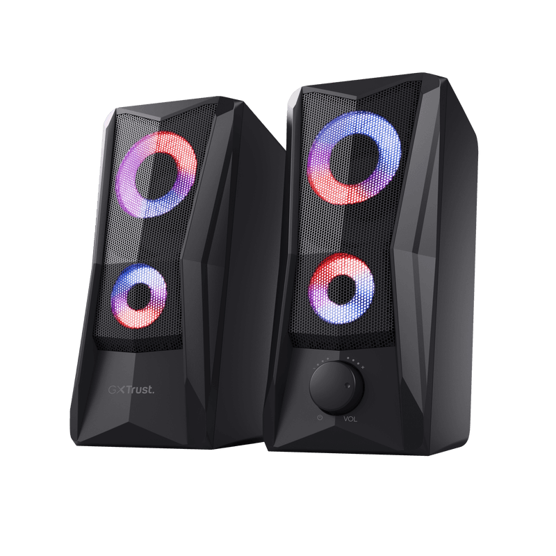 Boxe Trust GXT 606 Javv, iluminare RGB LED, putere maxima 12W, frecventa de raspuns 160 Hz - 20.000 Hz
