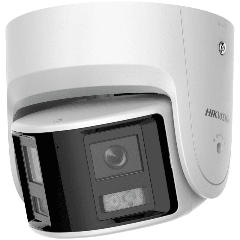 Camera de supraveghere IP Turret 4MP Hikvision DS-2CD2347G2P- LSU/SL(2.8MM)(C), lentila fixa: 2.8mm
