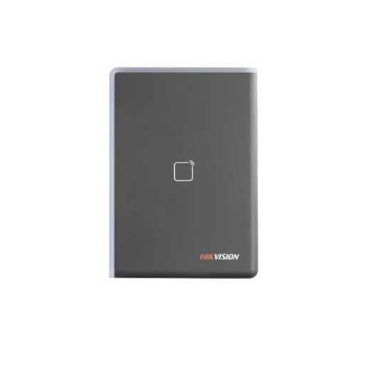 Cititor de card Hikvision DS-K1108AM, Pro series,  citeste carduri Mifare 13.56 MHz, distanta de citire: ≤ 50 mm