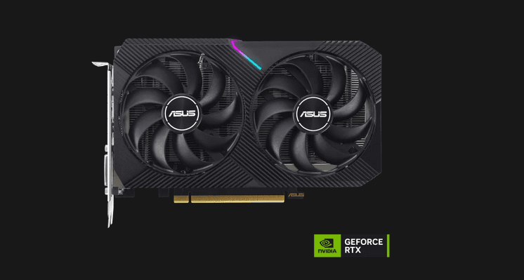 Placa video ASUS GeForce RTX 3050, 8GB GDDR6, PCI Express 4.0, 128bit