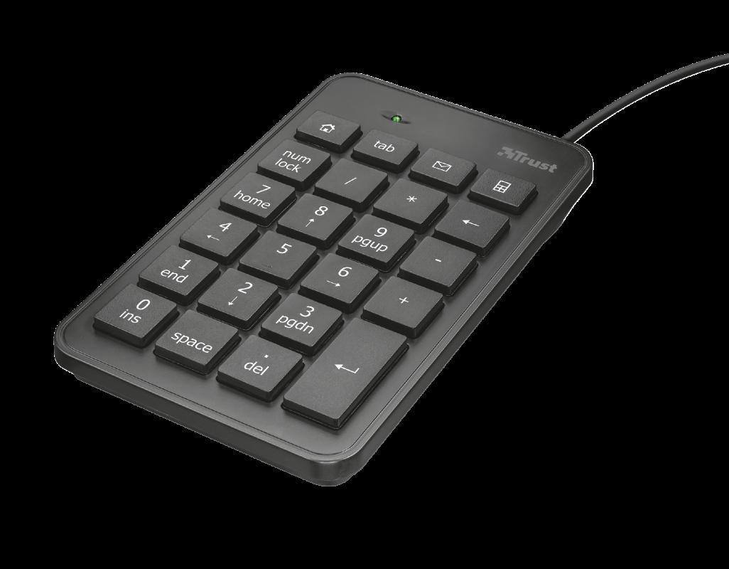 Tastatura Trust 22221, USB, Negru