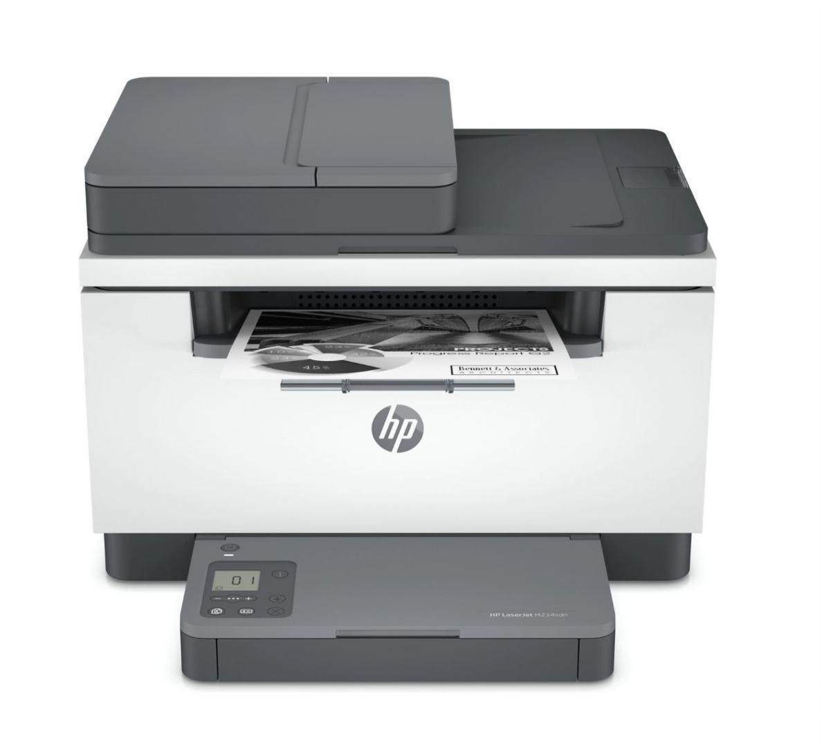 Multifunctional laser HP LaserJet MFP M234sdn, format A4, Monocrom, Duplex, USB + LAN + Wi-Fi