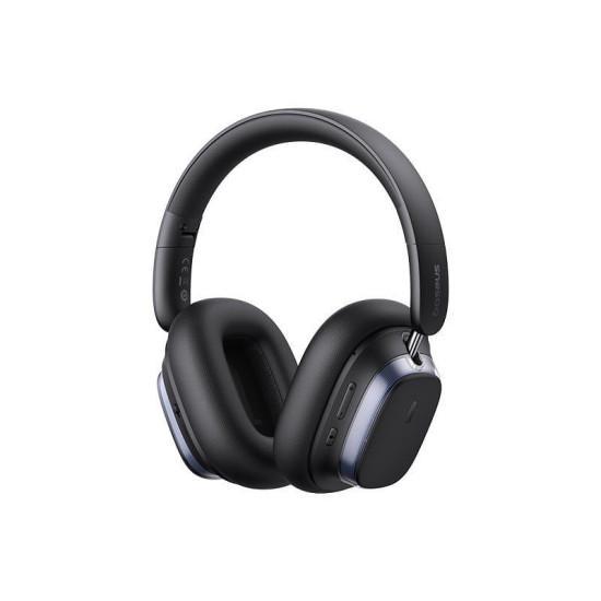 Casti Head-band Baseus H1s, Wireless, noise-canceling, Negru