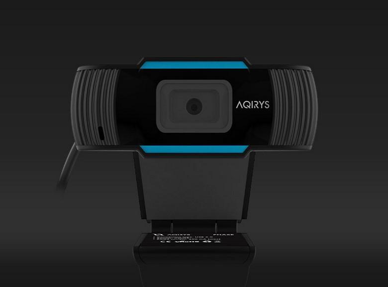 Camera Web AQIRYS Phase, 2.1 MP, rezolutie video Full HD, USB 2.0, Negru