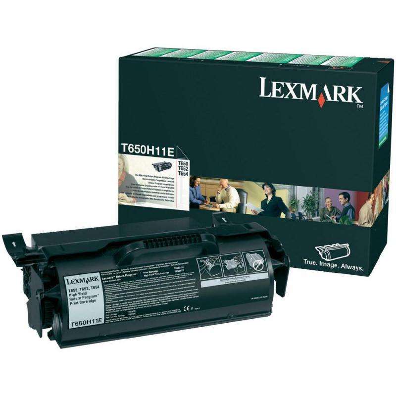 Toner Lexmark T650H11E, Black