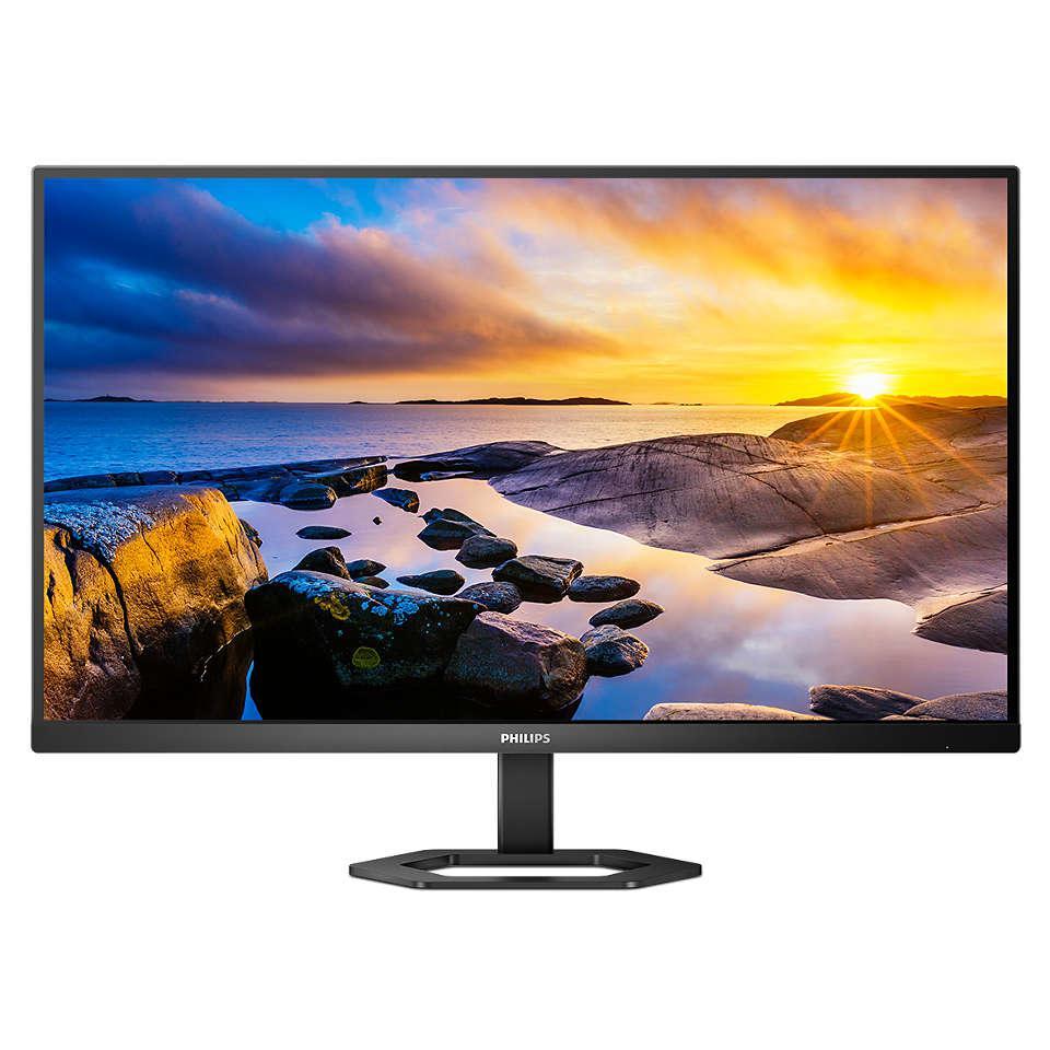 Monitor Consumer Philips 27E1N5500LA, 27", 2560 x 1440 pixeli, Black, 3 ani Garantie