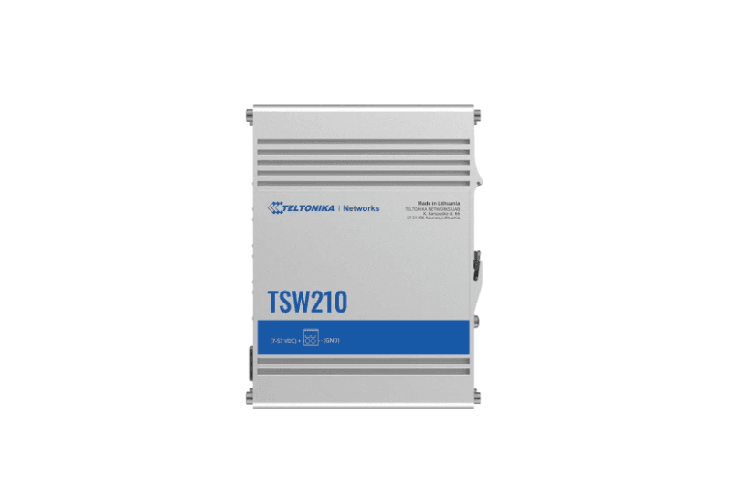 TELTONIKA INDUSTRIAL 8PORT UNMANAGED SWITCH TSW210, Interfata: 8 x ETH ports, 10/100/1000 Mbps