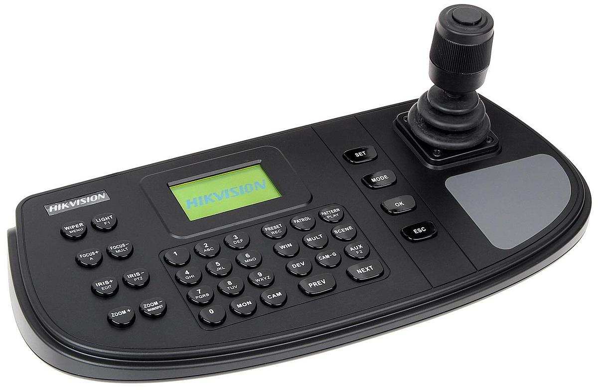Tastatura Hikvision, DS-1006KI; 128 x 64 pixel screen displays all important information, 1 × USB 2.0