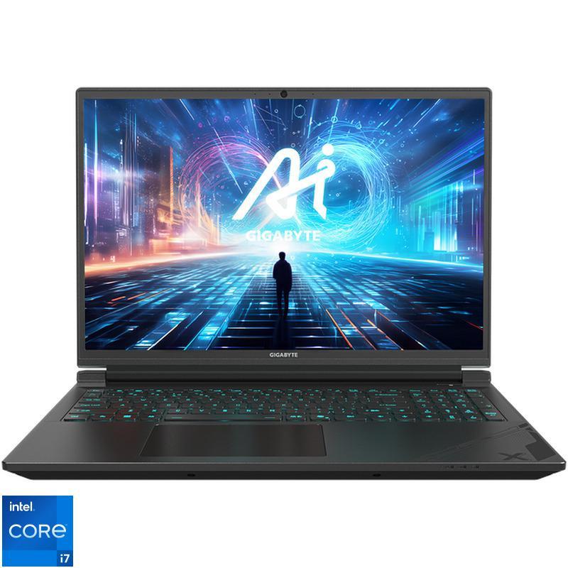 Laptop Gaming Gigabyte G6X, cu procesor Intel Core i7 13650HX, 16'' IPS, 16 GB DDR5, 4 TB, NVIDIA GeForce RTX 4060