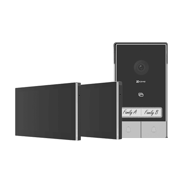 KIT VIDEINTERFON EZVIZ HP7 2-ENTRY, Senzor imagine: 1/2.7" Progressive Scan CMOS, Rezolutie 2K (2048x1296)