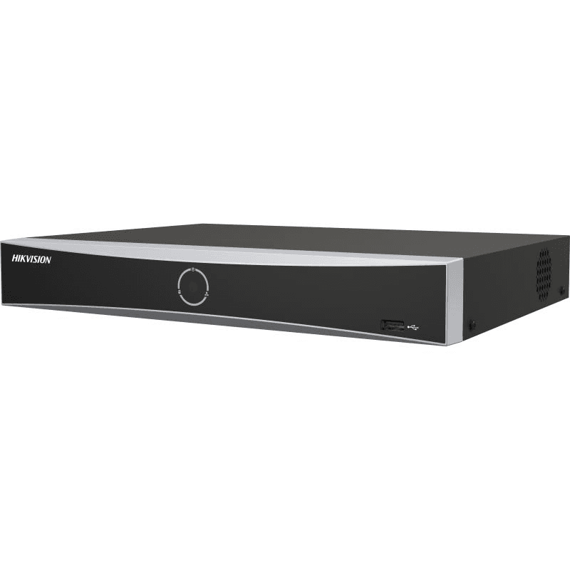 NVR Hikvision 8 canale 1U K Series AcuSense DS-7608NXI-K1/8P(D); 1-ch@12 MP or 2-ch@8 MP or 4-ch@4 MP or 8-ch@1080p