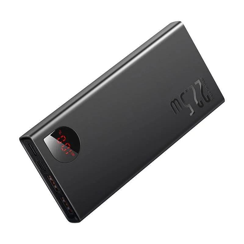 Baterie externa Baseus Adaman Metal, 10000mAh, PD 3.0 + QC 3.0 22.5W, 2 x USB; 1 x USB Type-C