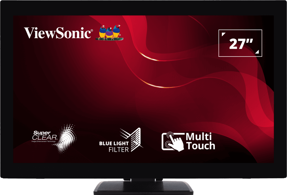 Monitor Consumer ViewSonic TD2760, 27", 1920 x 1080 pixeli, Touchscreen, Black, 3 ani Garantie