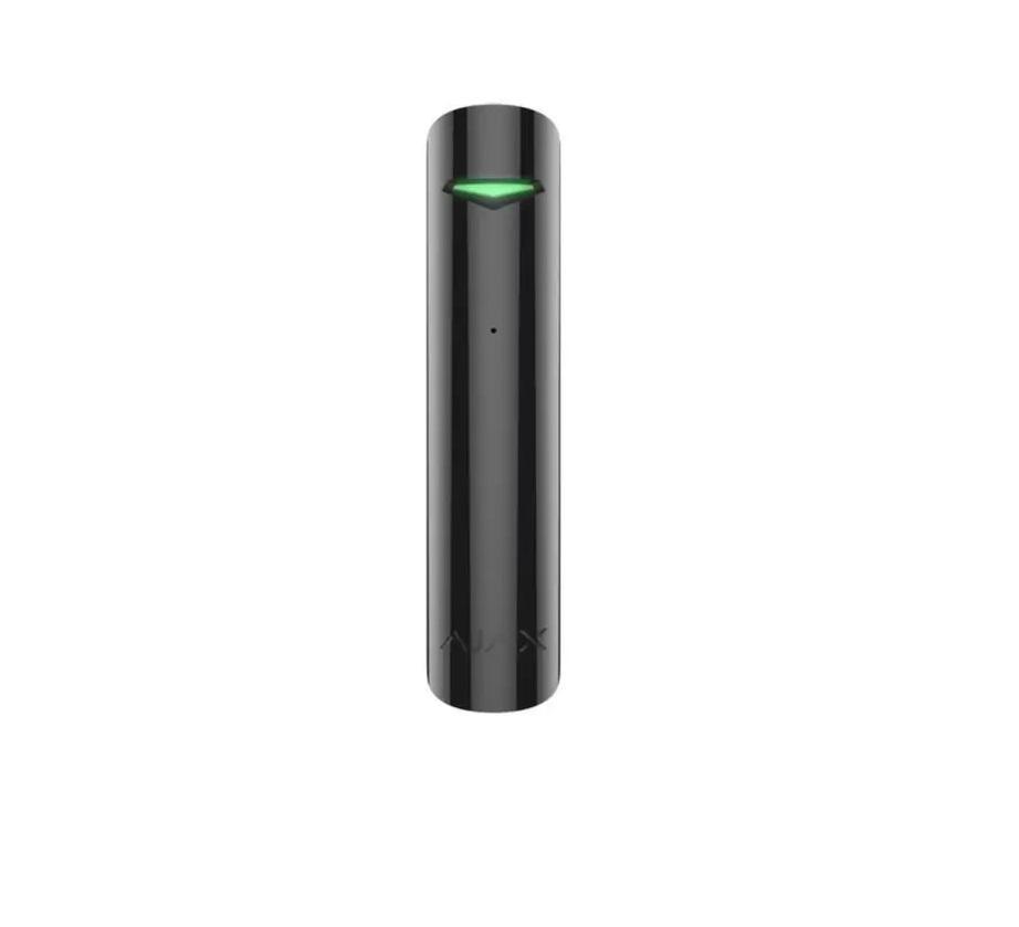 "Detector de geam spart GlassProtect, wireless, negru - AJAX; Detectie geam spart: max. 9 m