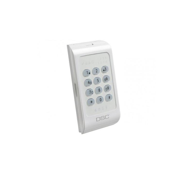 Tastatura LED 8 zone pentru centralele Seria Power, DSC PC1404RKZ-L, 1 zona tastatura