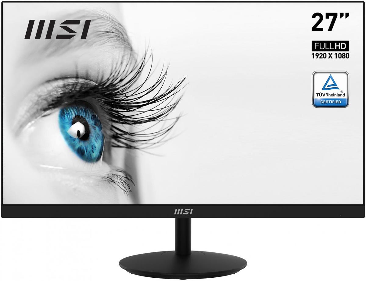 Monitor Consumer MSI PRO MP271A, 27", 1920 x 1080 pixeli, Black, 2 ani Garantie