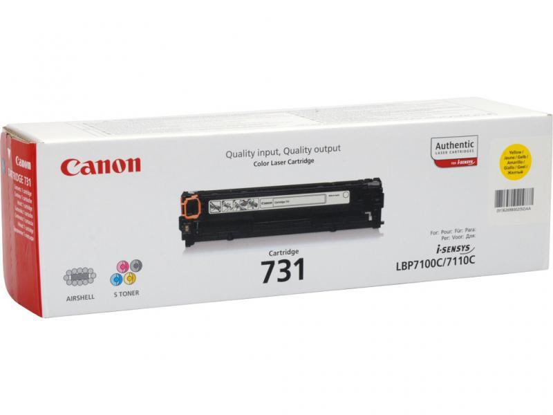 Toner CANON 731, Yellow