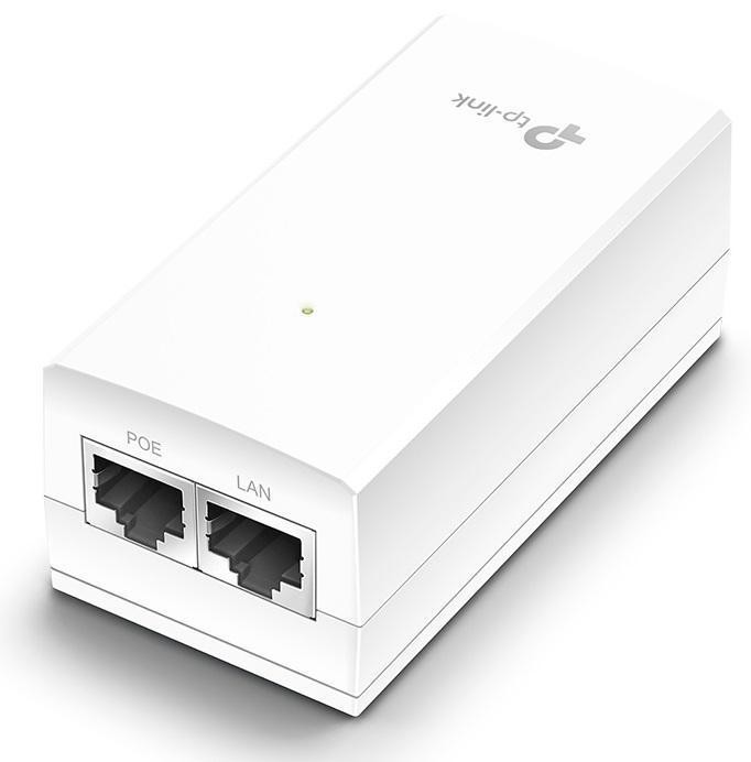 "48V Passive PoE Injector Adapter PORT: 1× Gigabit PoE Port