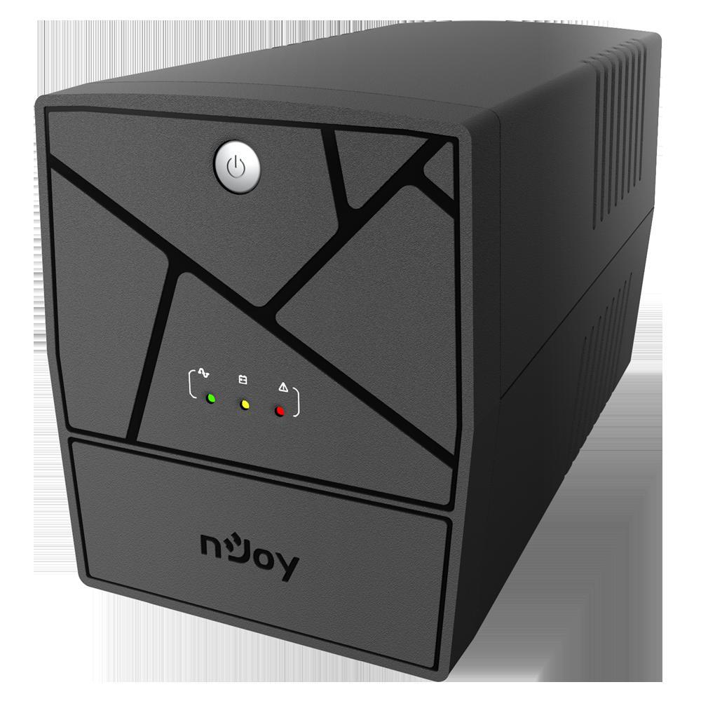 UPS NJOY Keen 2000, 2000VA/1200W, Line-interactive, 4 Prize Schuko cu Protectie, Repornire Automata
