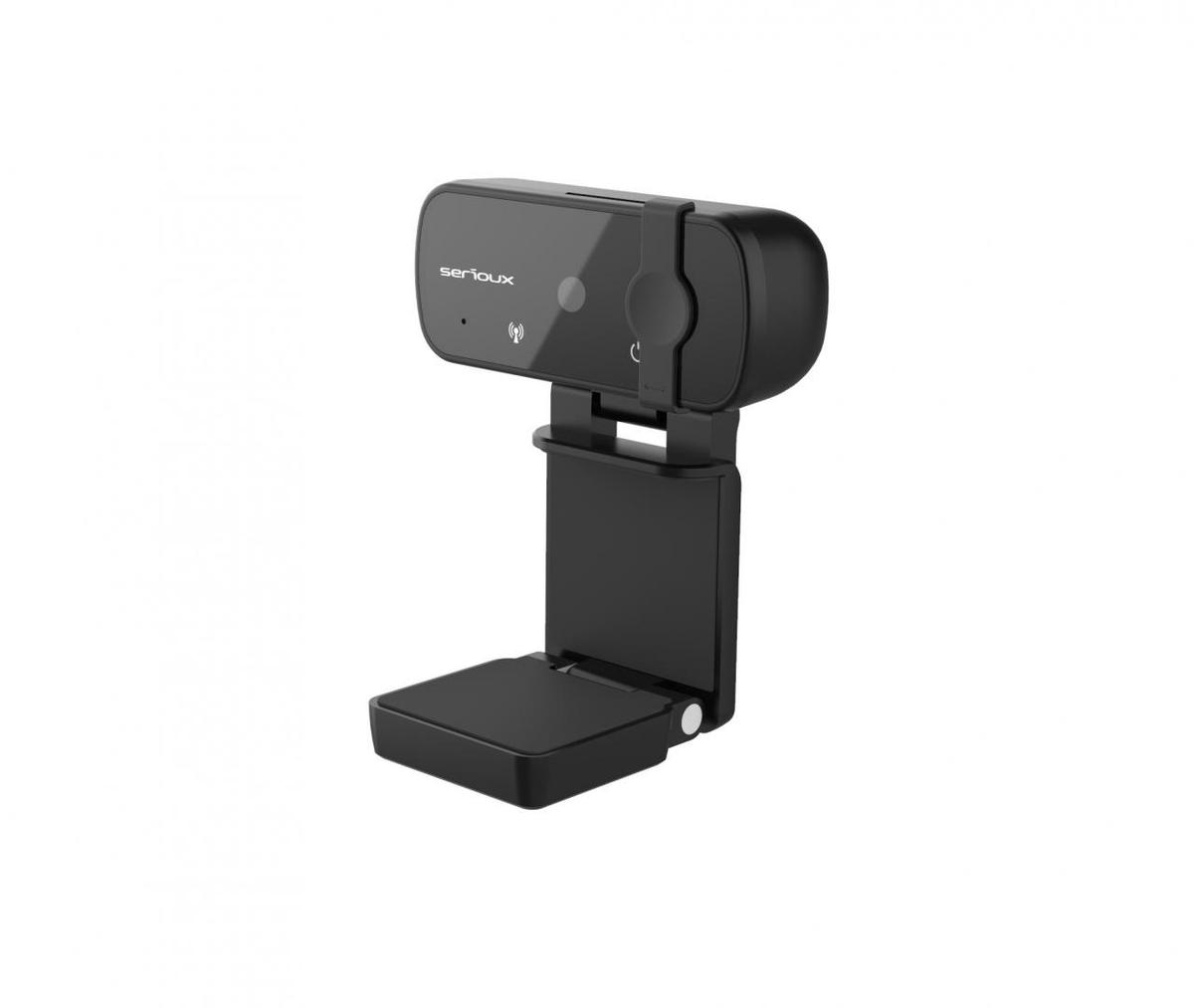 Camera web Serioux Full HD 1080p, chipset Sunplus2381+F23, microfon incorporat, rata cadre 30fps