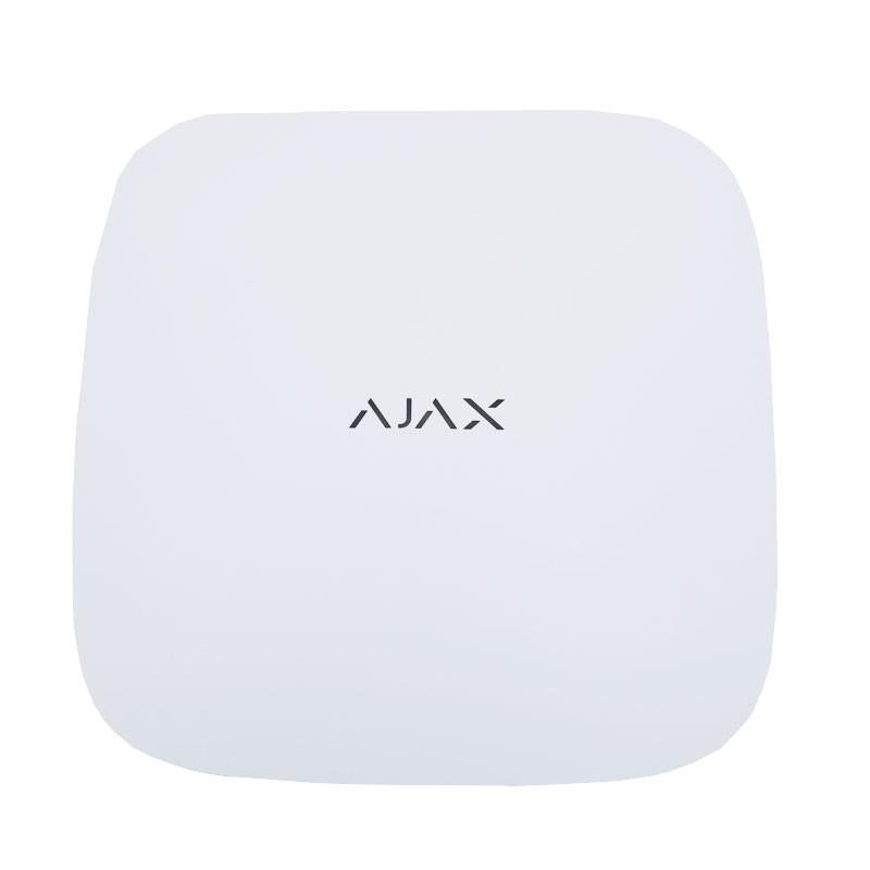 Centrala alarma wireless AJAX Hub2 - alb, 2xSIM 2G, Ethernet - AJAX; Dispozitive conectate: 100, Utilizatori: 50
