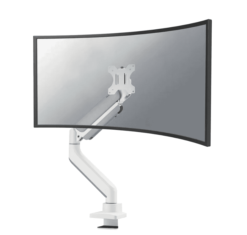 Brat monitor pentru ecrane curbate Neomounts DS70PLUS-450WH1; pentru display-uri cu diagonale 17"-49"
