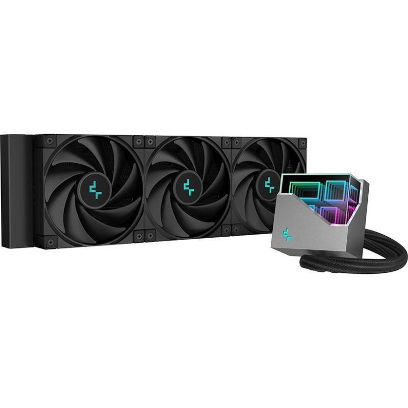 Cooler Procesor DEEPCOOL LT720, Lichid, 12 cm, 3 ventilatoare